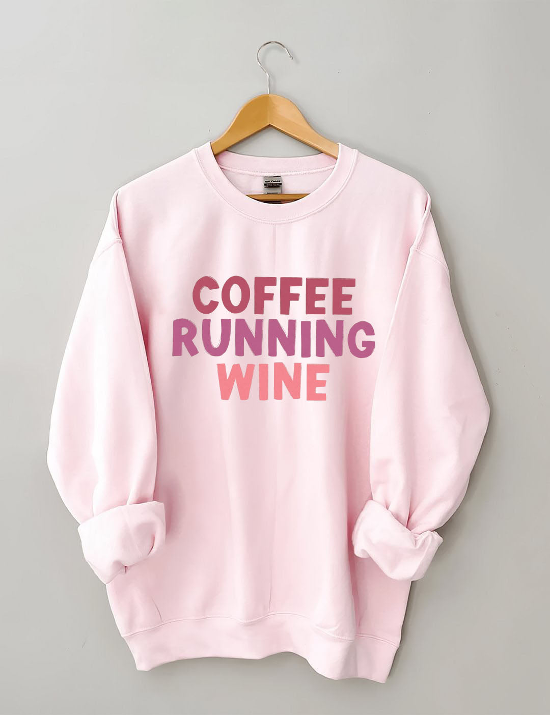 Coffee.Running.Wine Sweatshirt