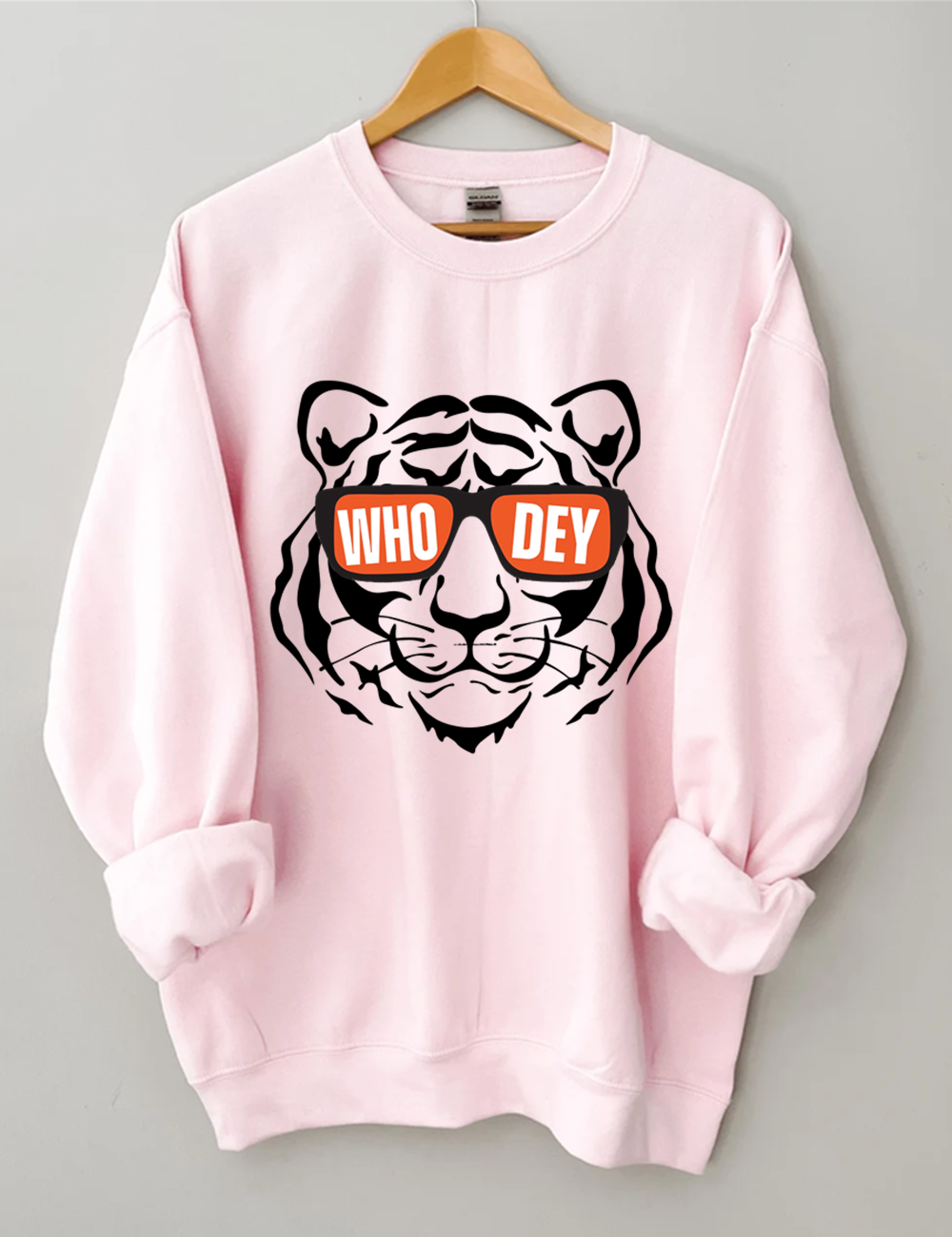 Who Dey Bengals Football Sweatshirt