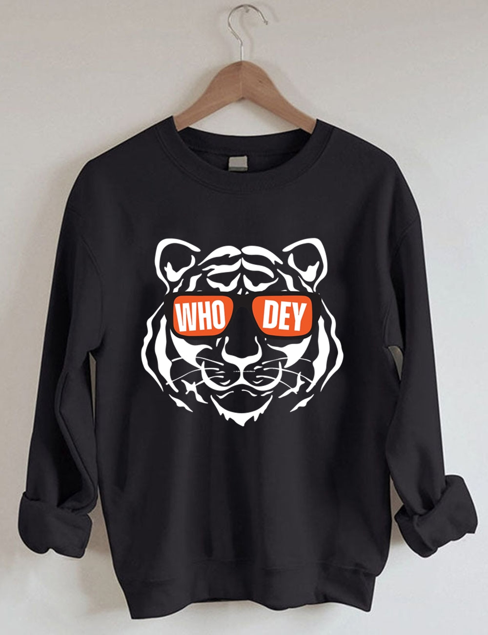 Who Dey Bengals Football Sweatshirt