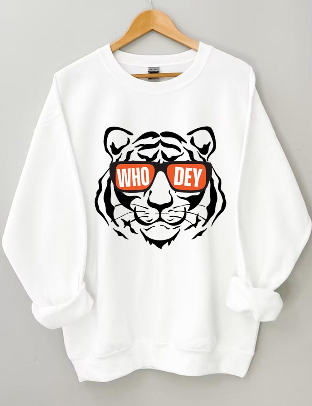 Who Dey Bengals Football Sweatshirt