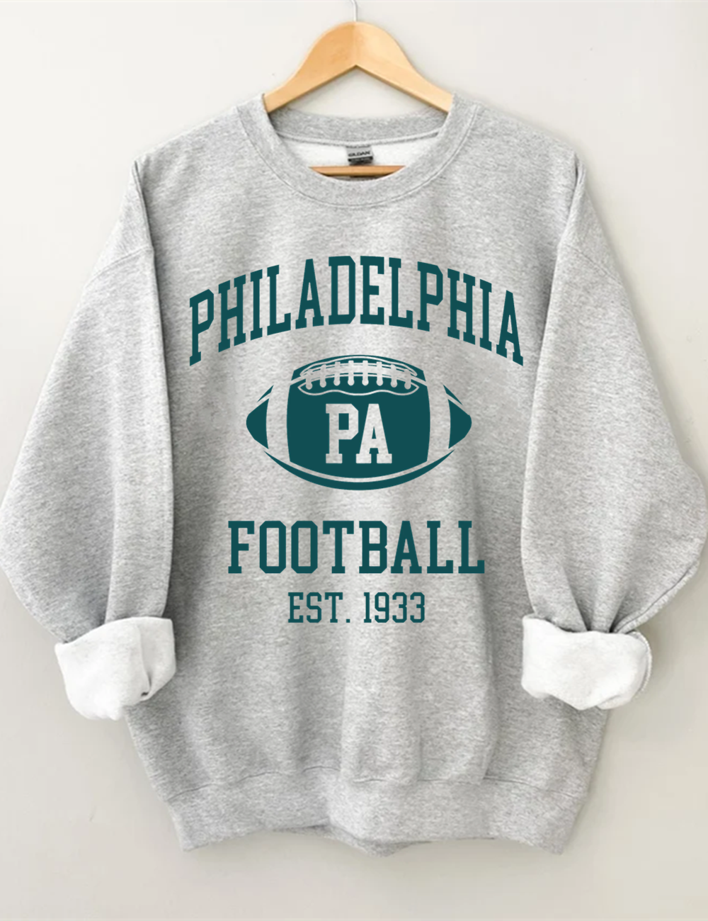 Retro Philadelphia Eagles Football Sweatshirt