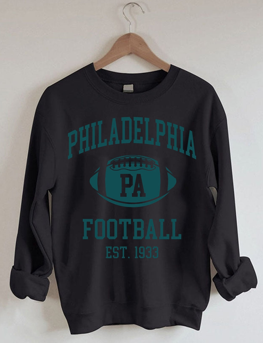 Retro Philadelphia Eagles Football Sweatshirt