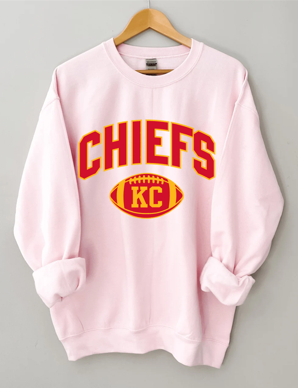 Retro Chiefs Football Sweatshirt