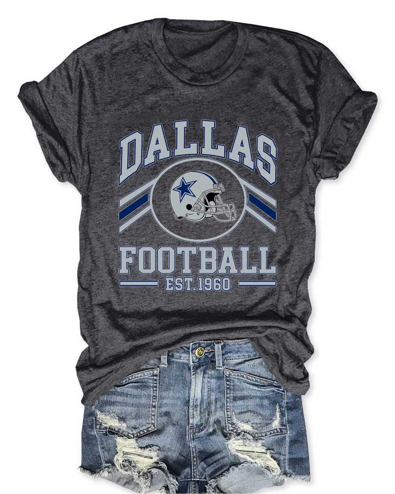 Dallas Football Est 1960 T-Shirt