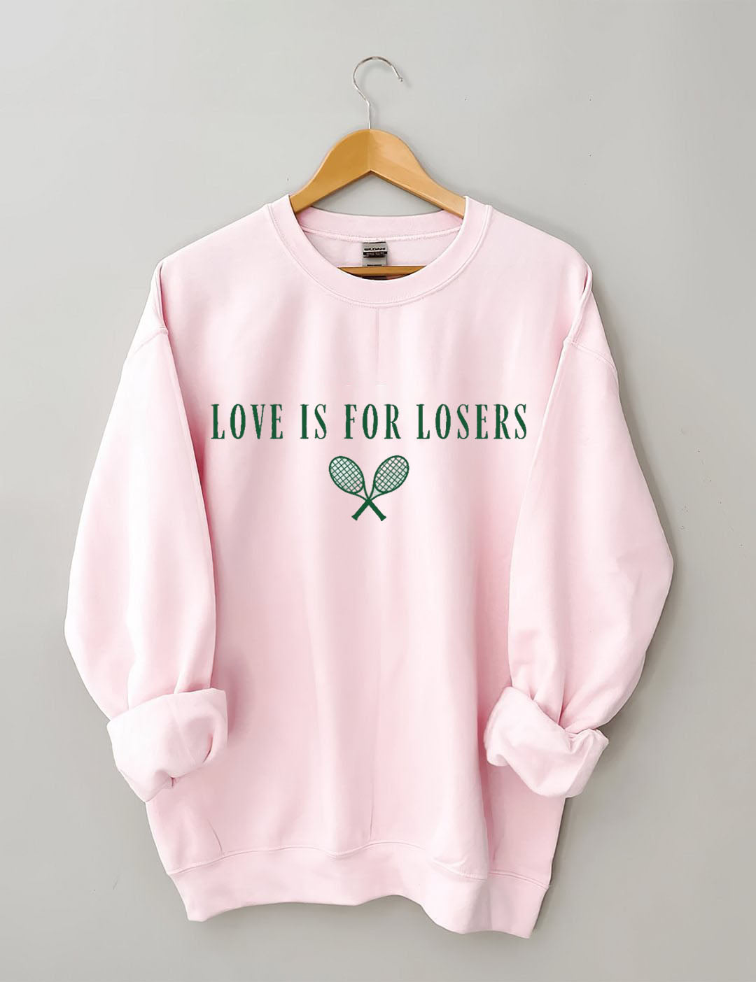 Love Is For Losers Tennis Sweatshirt