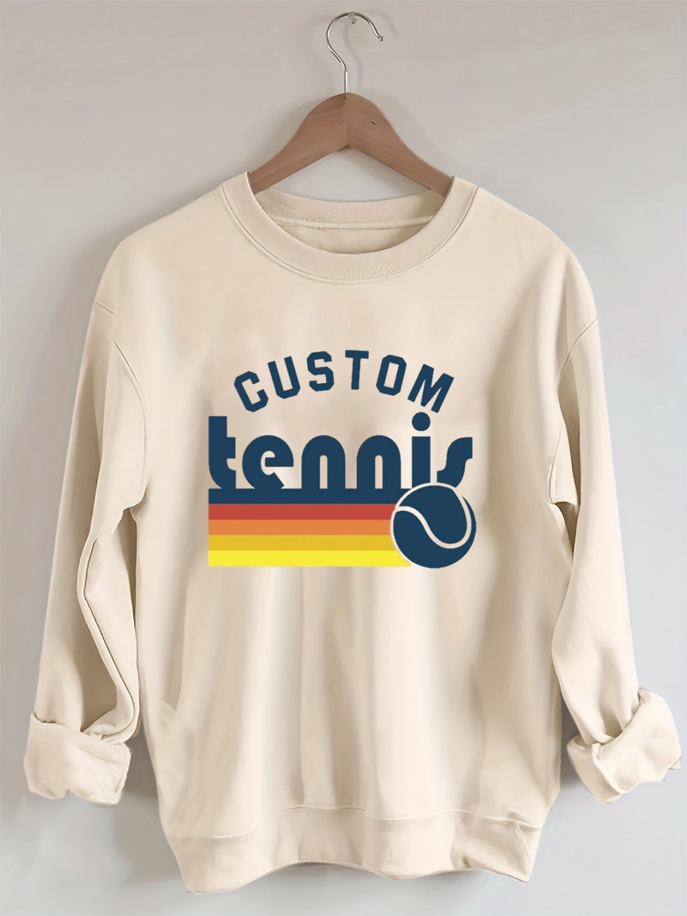 Custom Name Tennis Sweatshir