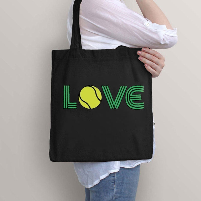 Love Tennis Tote Bag