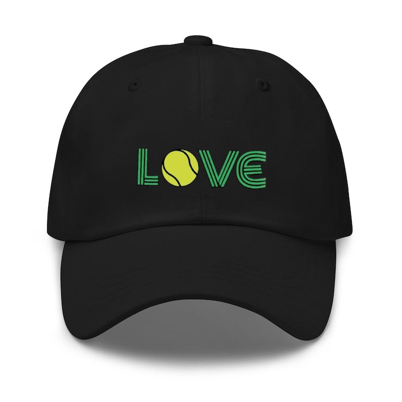 Love Tennis Baseball Hat