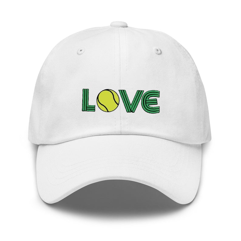 Love Tennis Baseball Hat