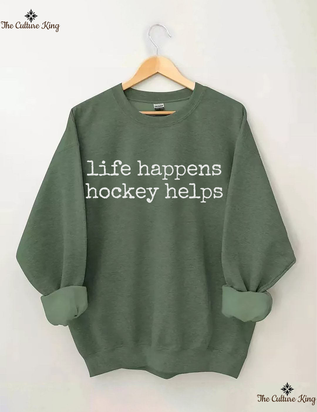 Life Happens Hockey Helps Sweatshirt