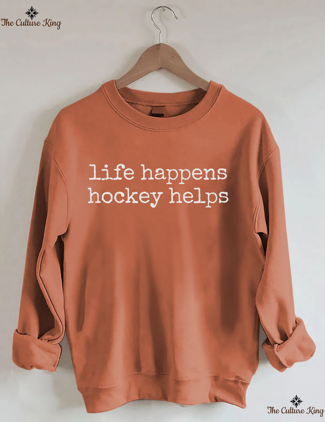 Life Happens Hockey Helps Sweatshirt