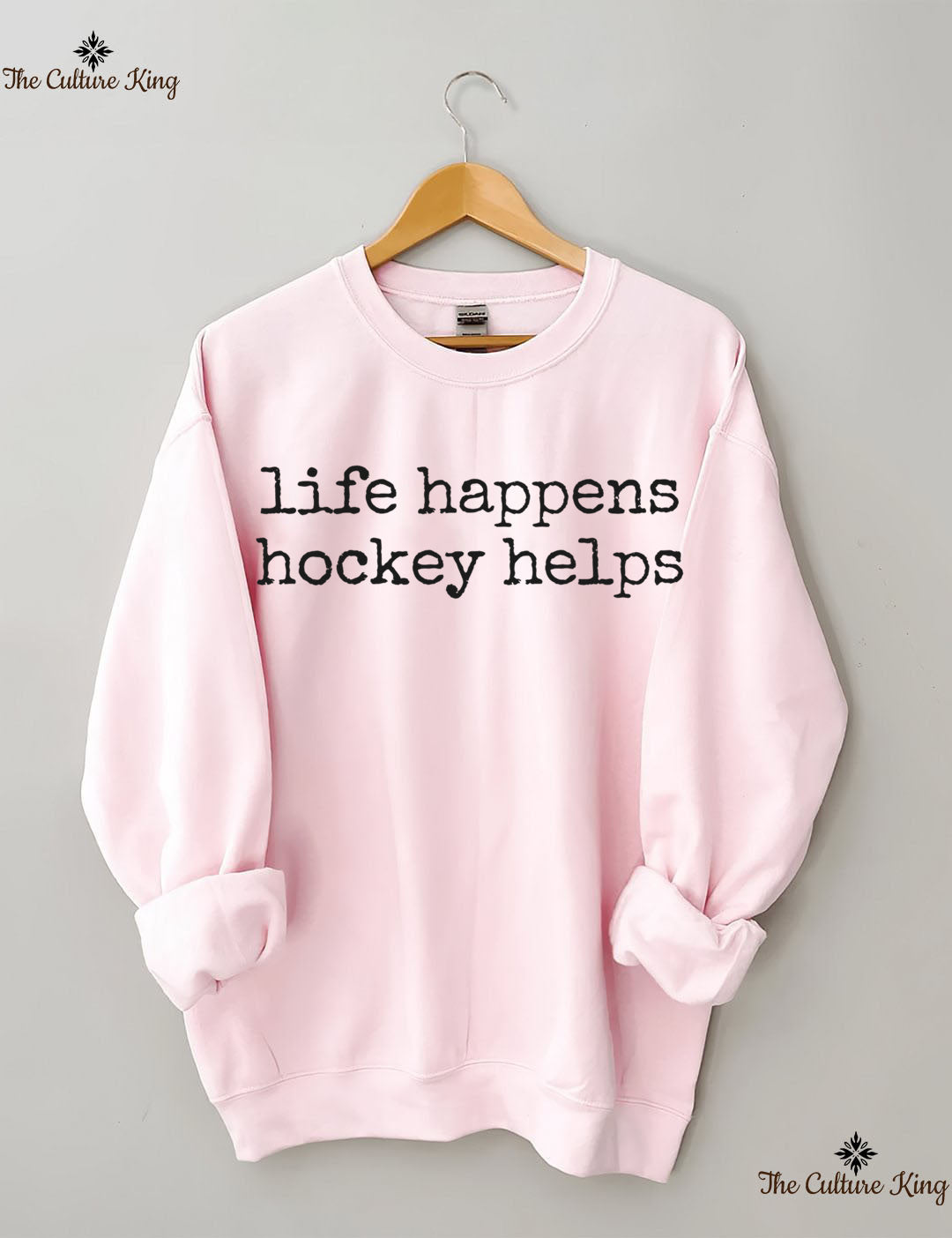 Life Happens Hockey Helps Sweatshirt