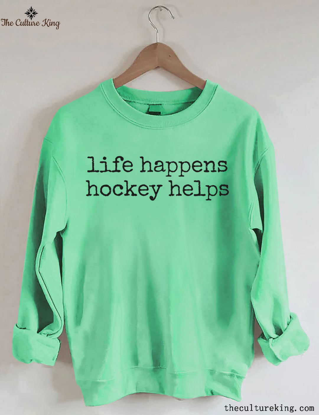 Life Happens Hockey Helps Sweatshirt