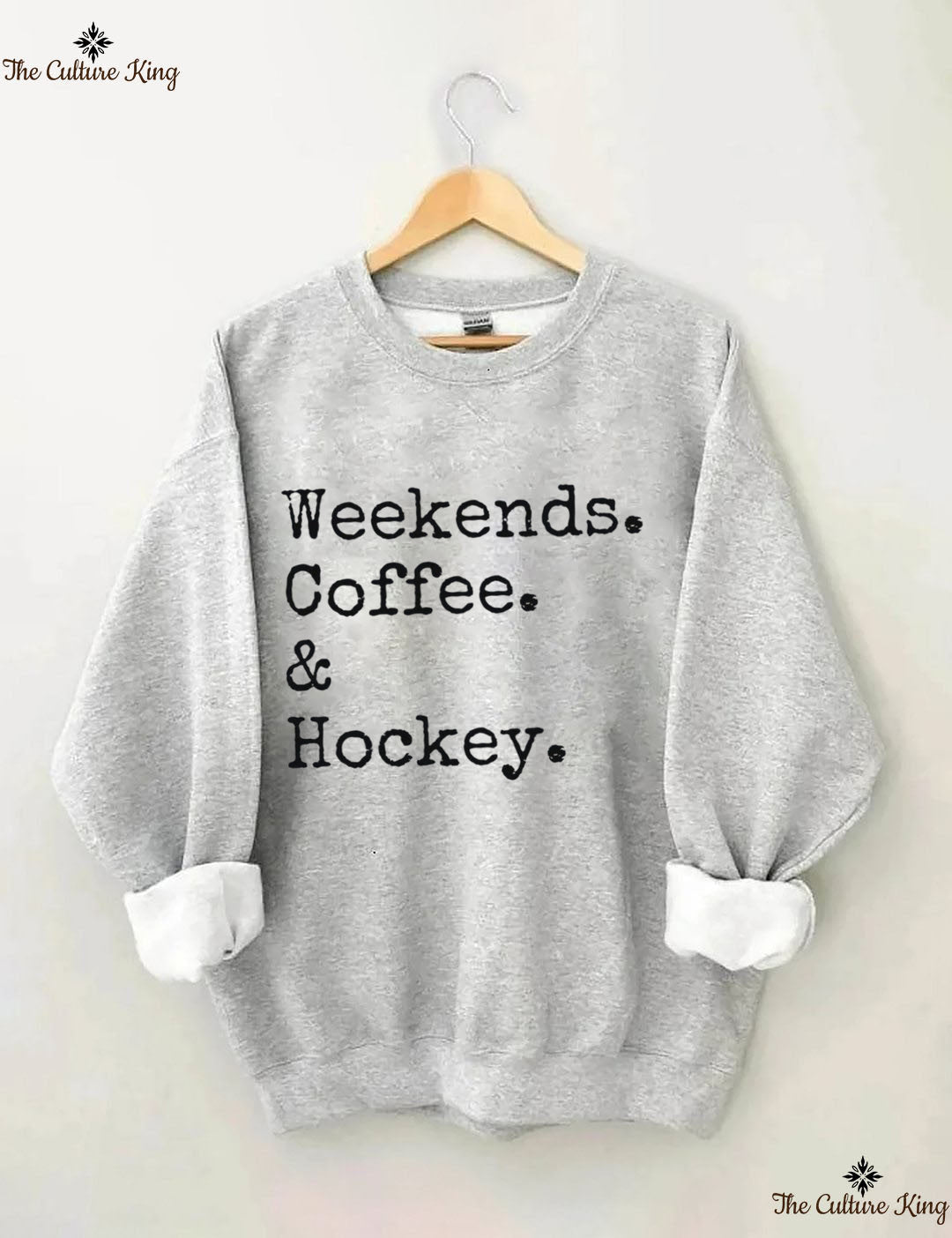 Weekends Coffee And Hockey Sweatshirt