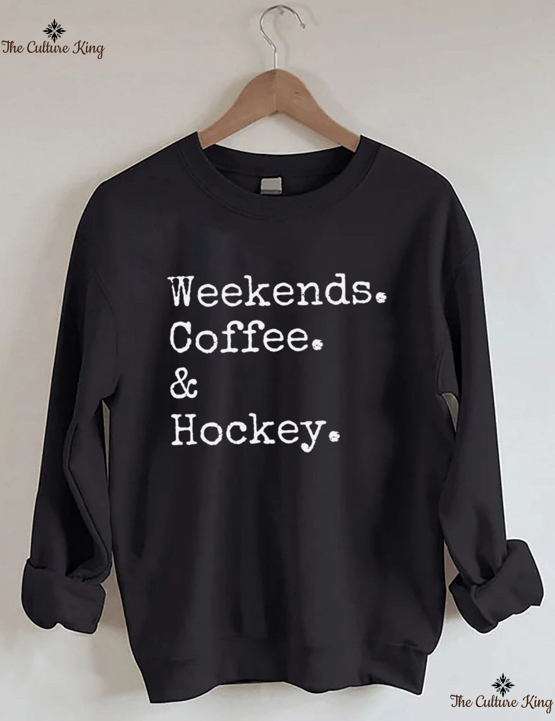 Weekends Coffee And Hockey Sweatshirt