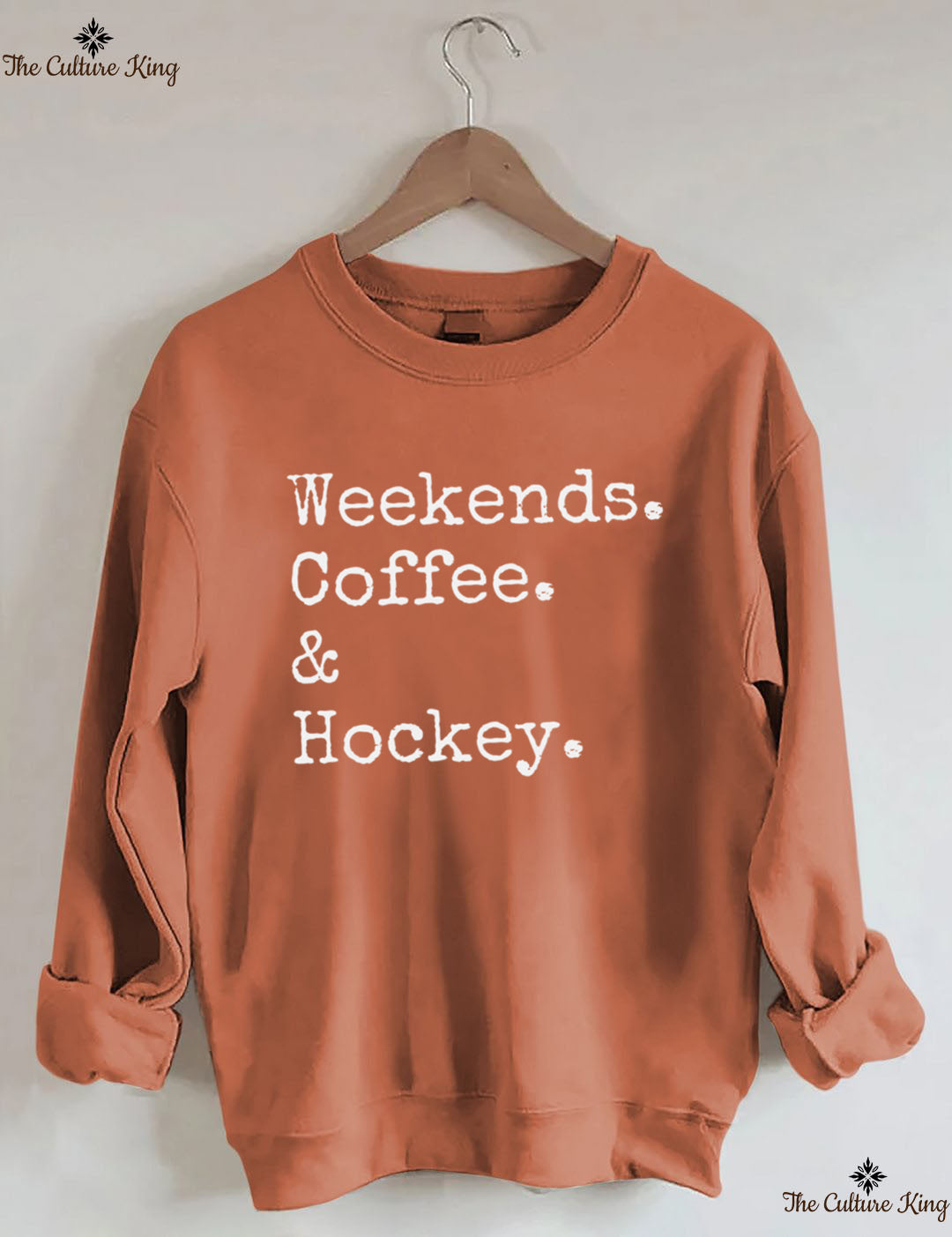 Weekends Coffee And Hockey Sweatshirt