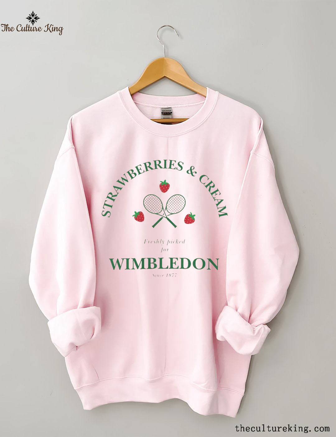 WIMBLEDON Strawberries & Cream Tennis Sweatshirt