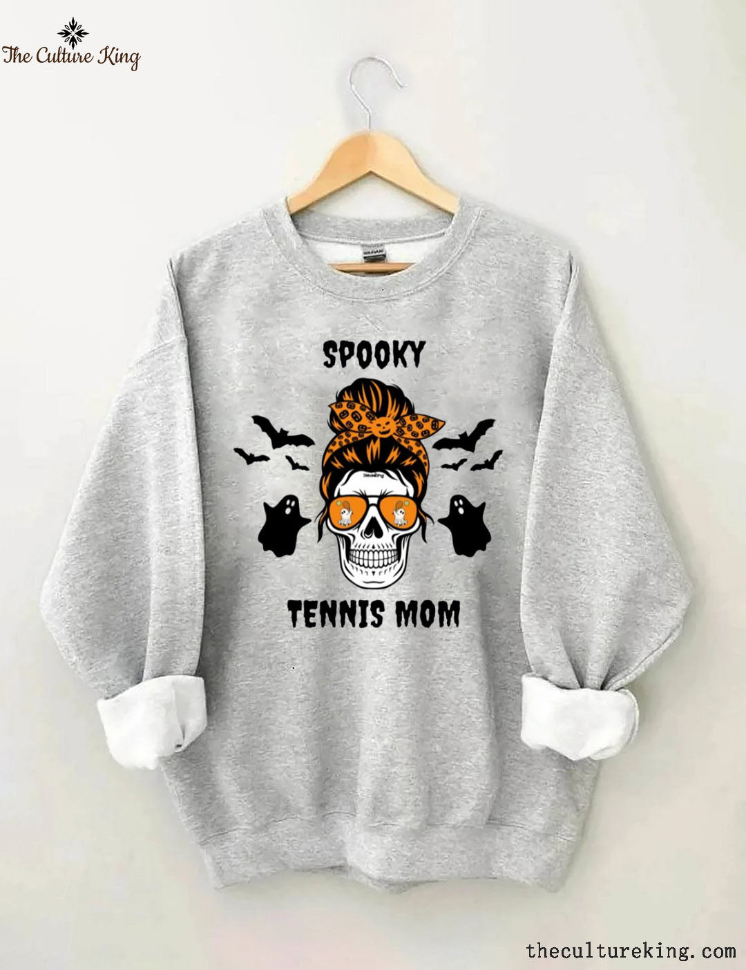 Spooky Tennis Mom Sweatshirt