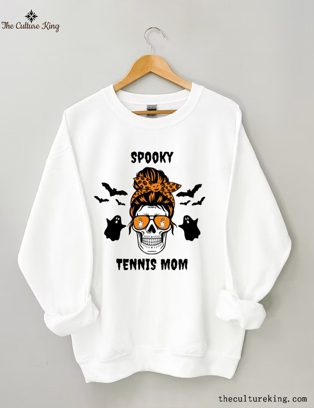 Spooky Tennis Mom Sweatshirt