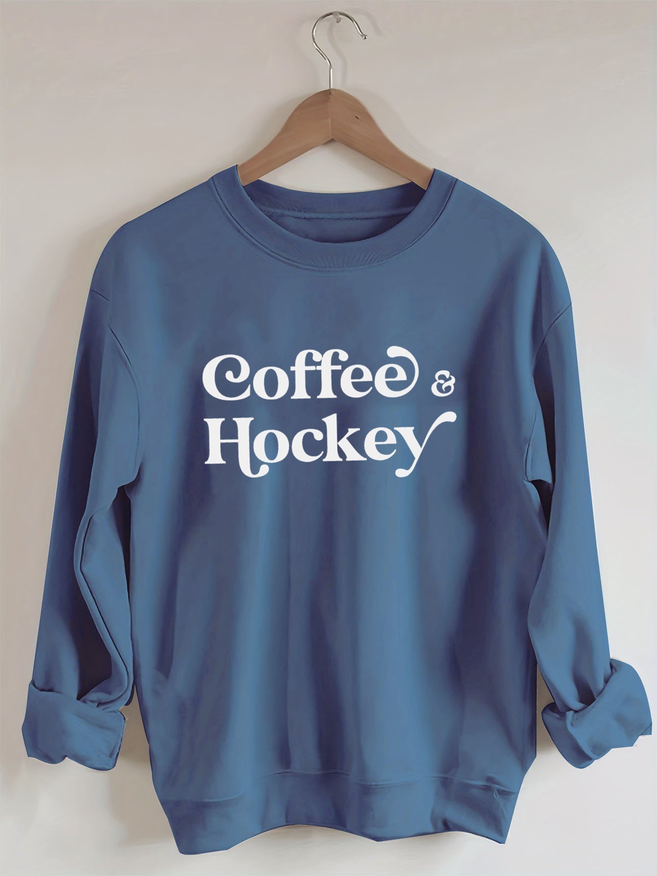 Coffee and Hockey  Sweatshirt
