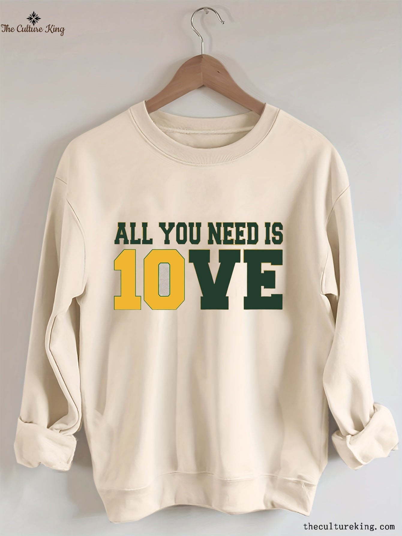 All You Need is Love Football Sweatshirt