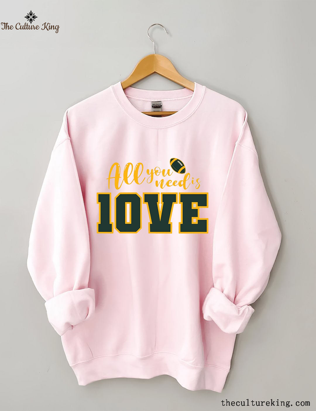 All You Need is Love Football Sweatshirt