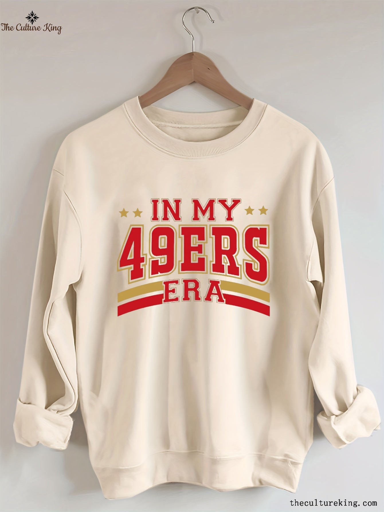 In My 49ers era, Football Sweatshirt