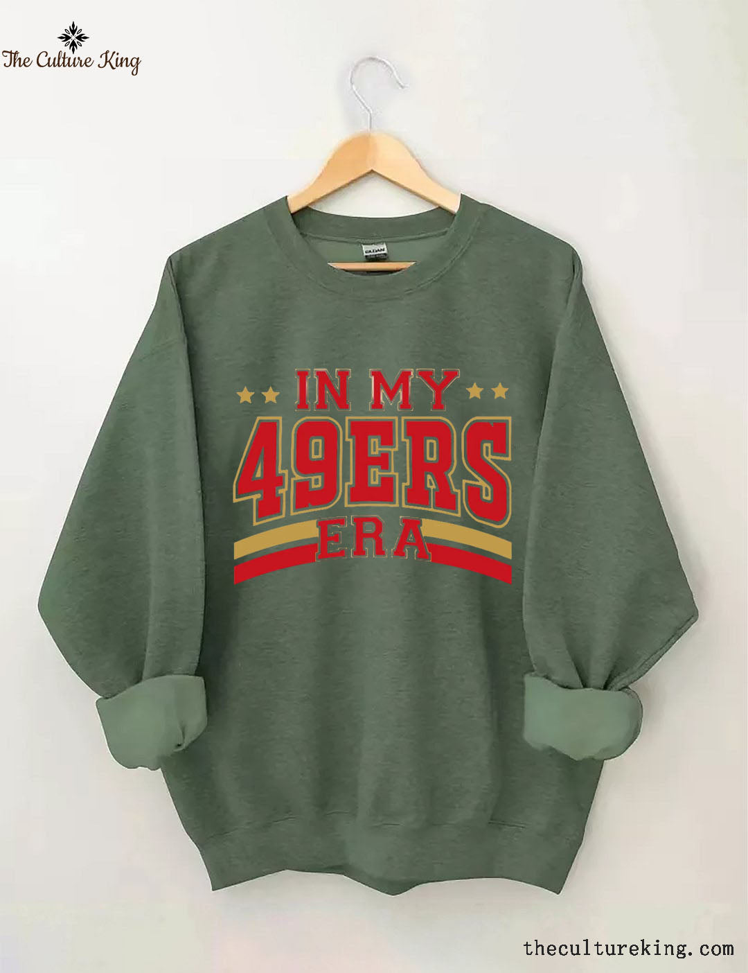 In My 49ers era, Football Sweatshirt