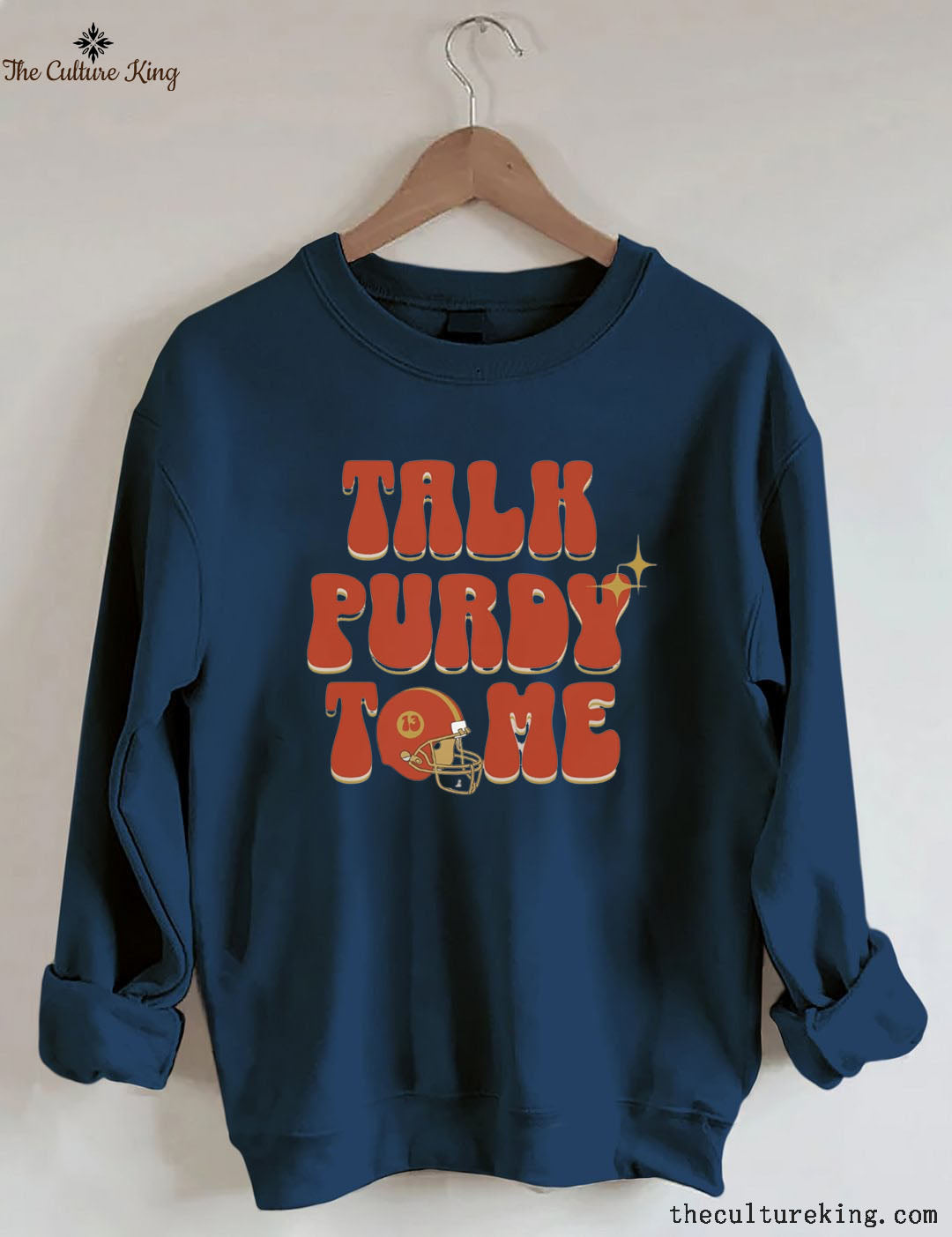 Talk Purdy To Me Football Sweatshirt