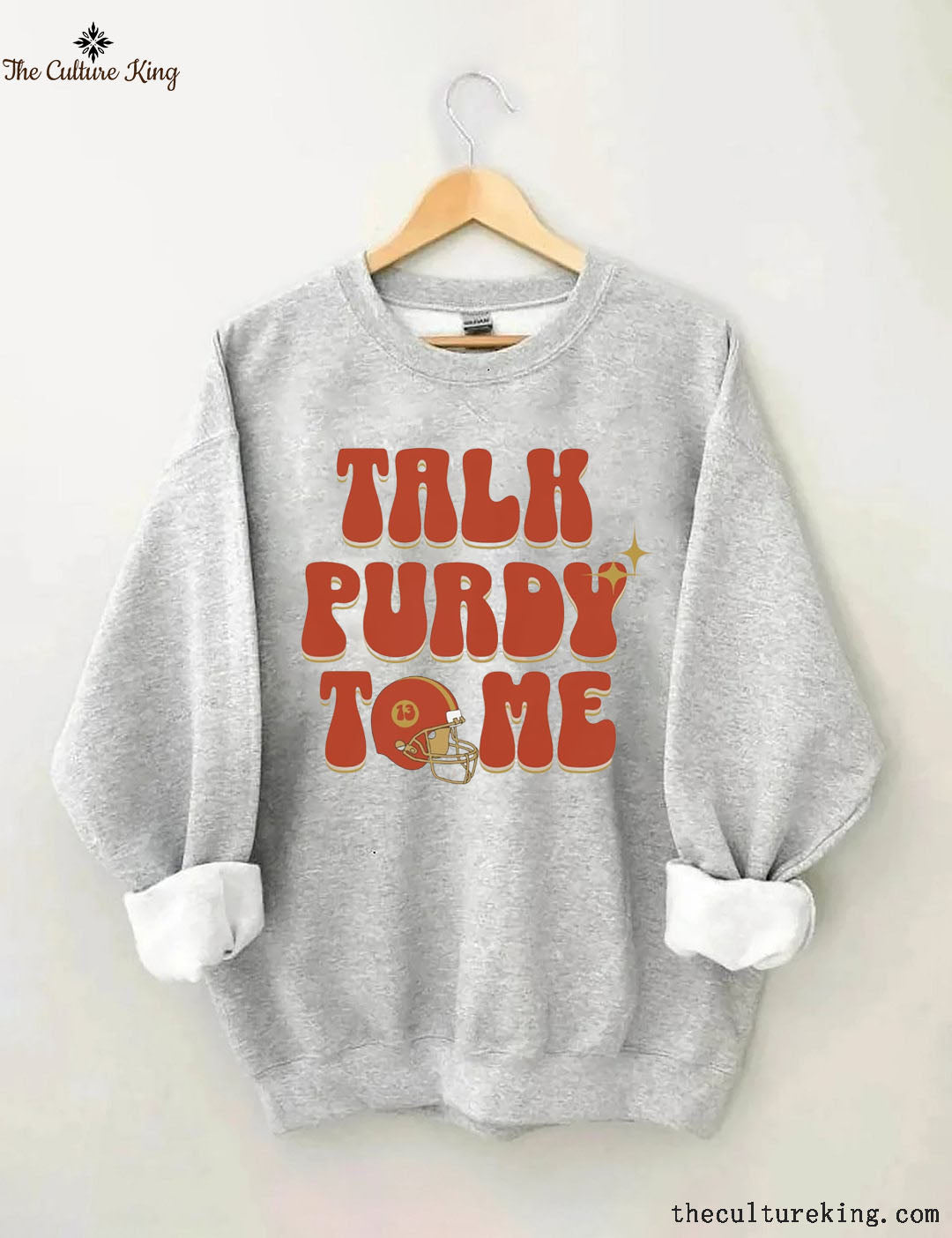 Talk Purdy To Me Football Sweatshirt