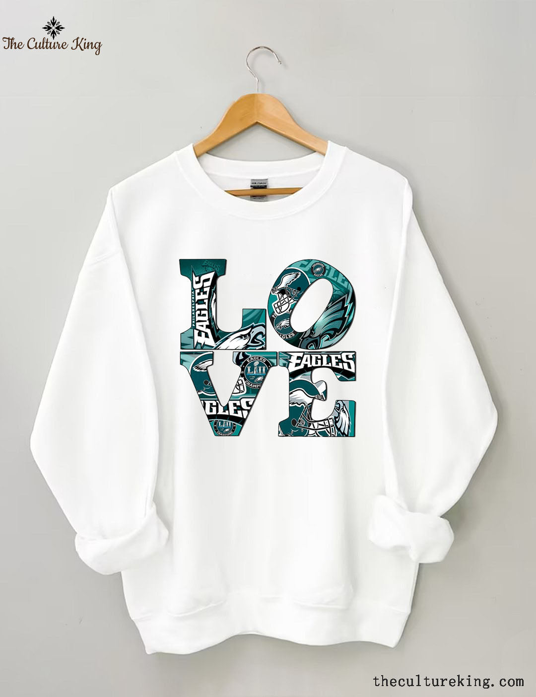 Philadelphia Eagles Football Sweatshirt