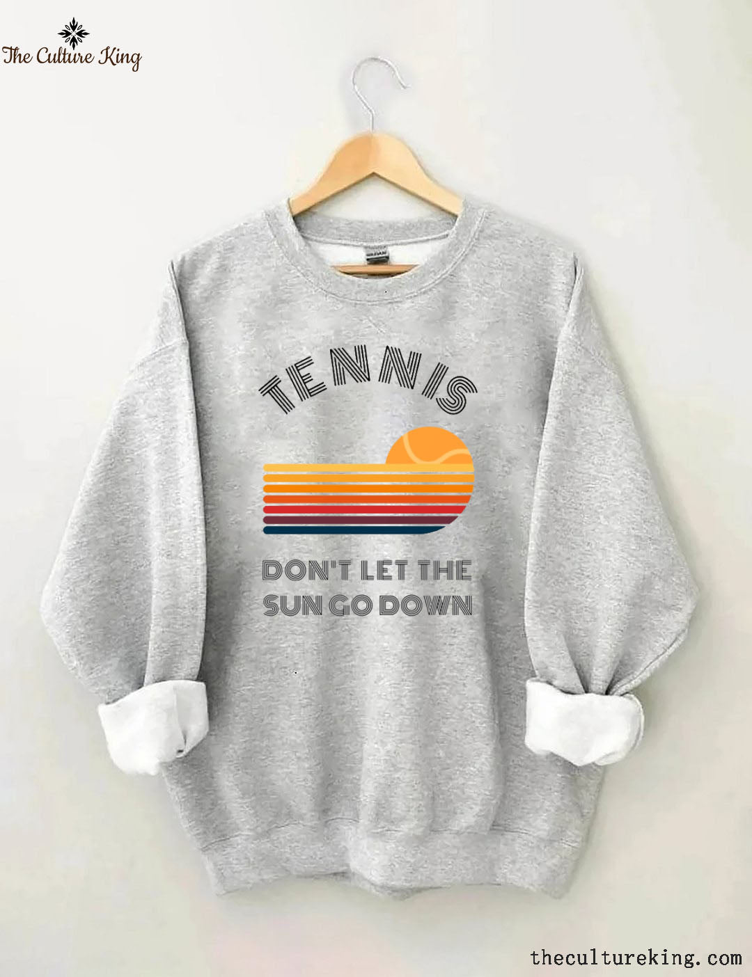 US Open Don't Let The Sun Go Down Tennis Sweatshirt