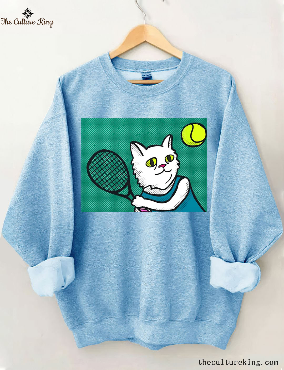 Tennis Cat Sweatshirt