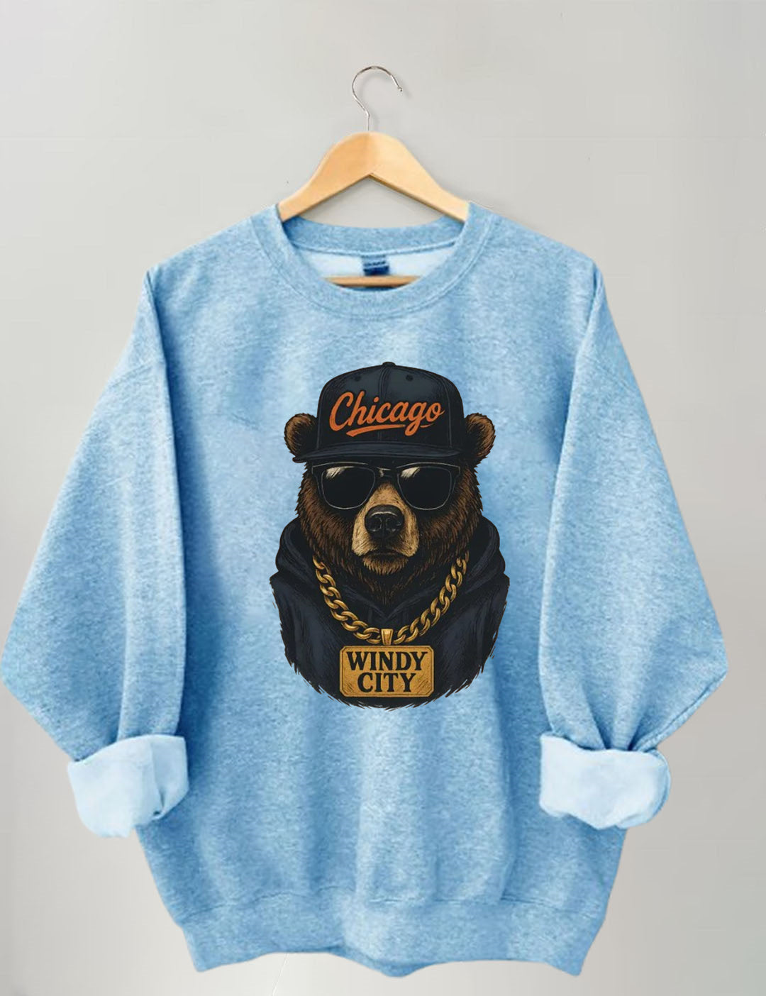 Chicago Bears Mascot Game Day Football Sweatshirt