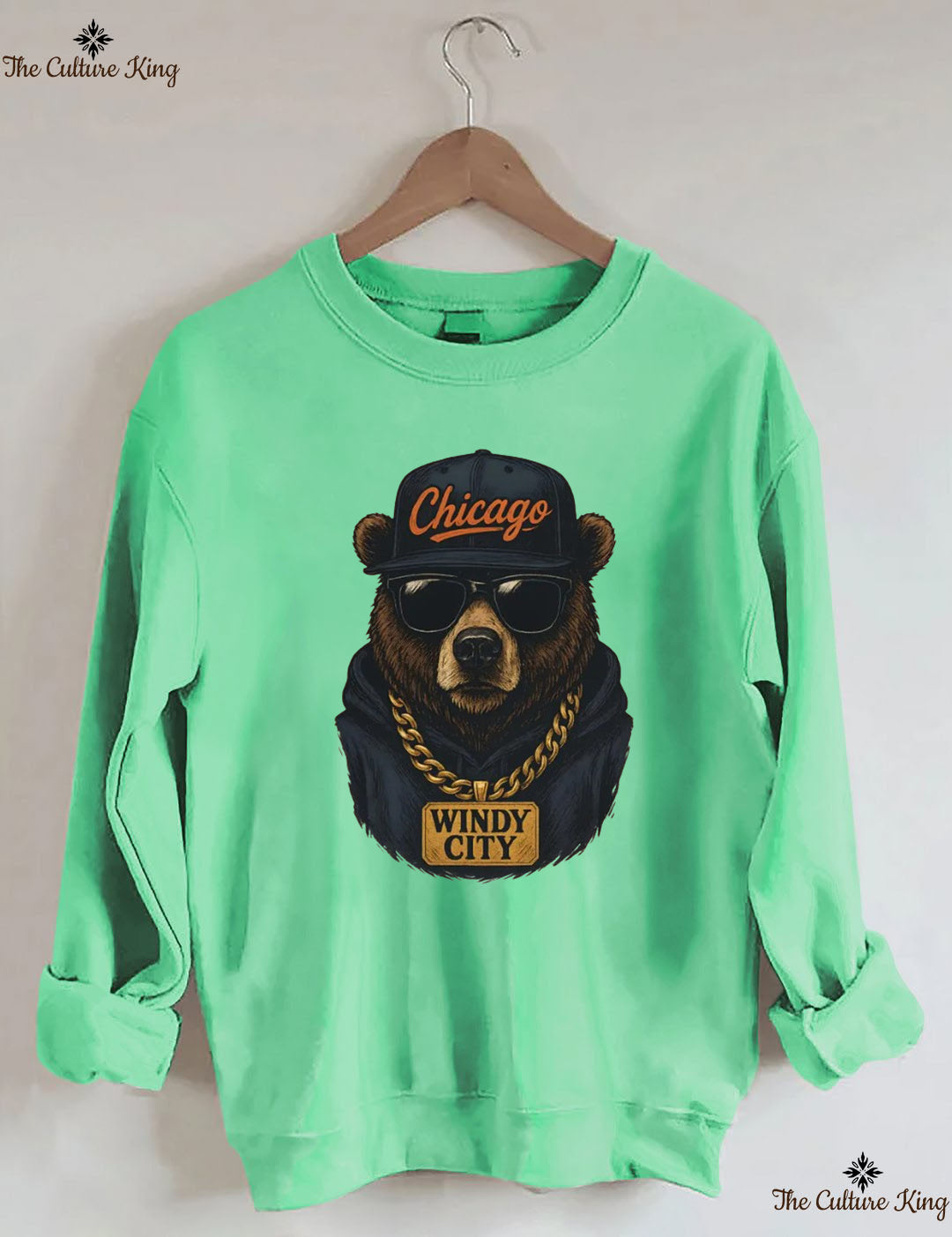 Chicago Bears Mascot Game Day Football Sweatshirt