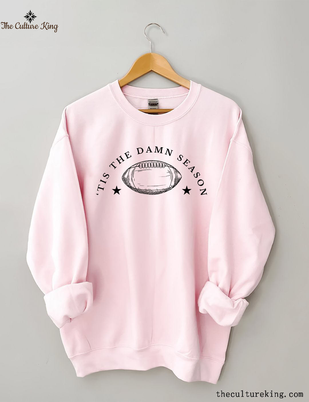 Tis The Damn Season Football Sweatshirt