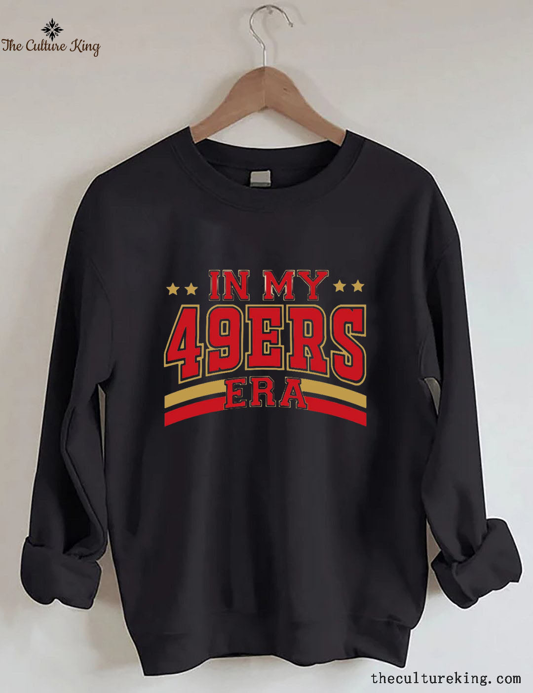 In My 49ers era, Football Sweatshirt