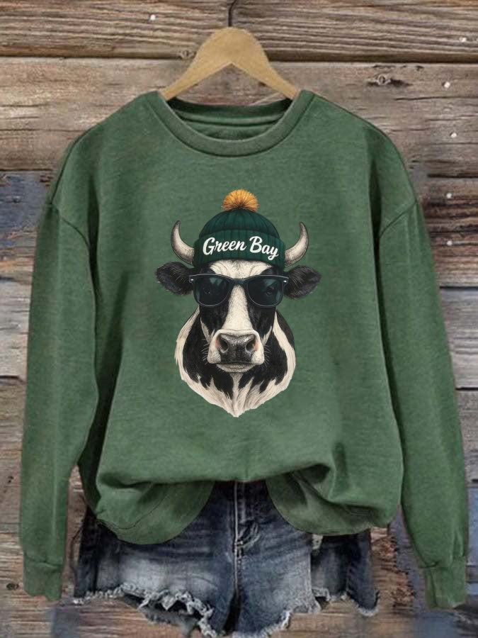 Green Bay Football Mascot Sweatshirt