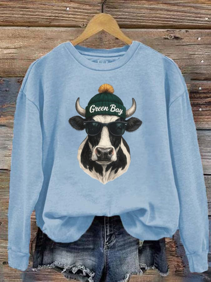 Green Bay Football Mascot Sweatshirt