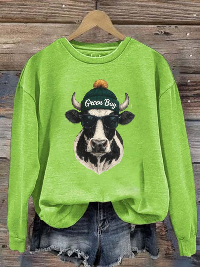 Green Bay Football Mascot Sweatshirt