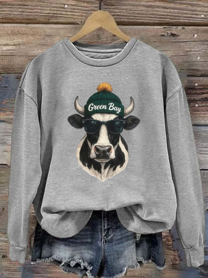 Green Bay Football Mascot Sweatshirt