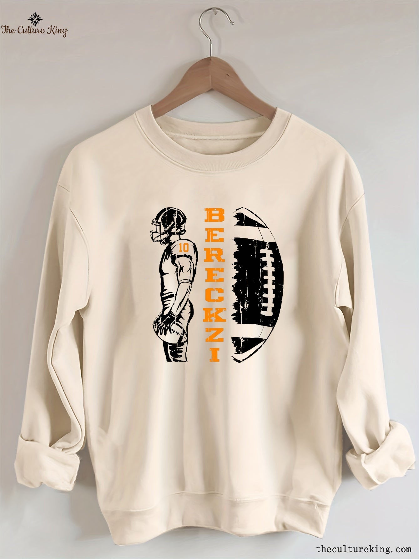 Personalized Football Sweatshirt