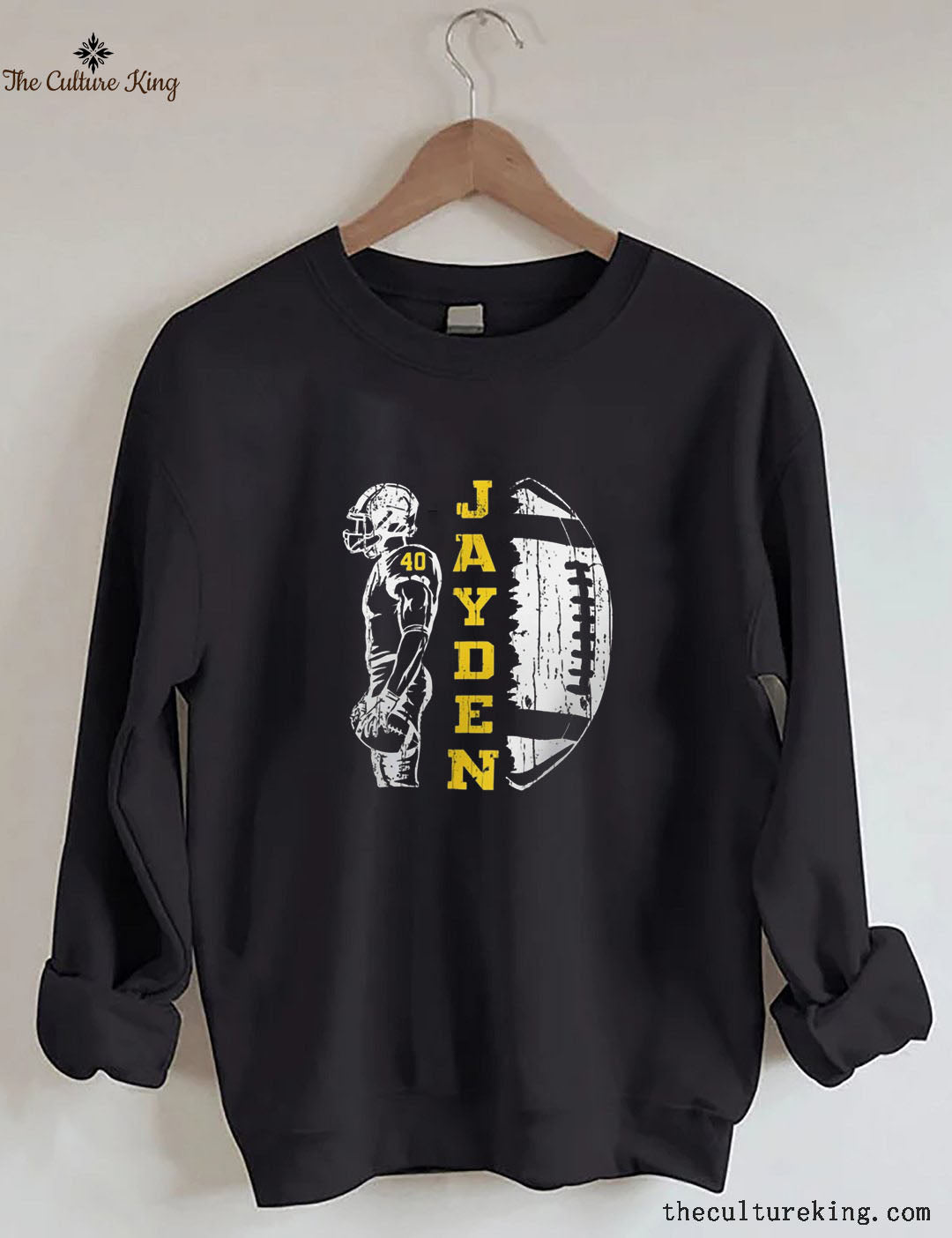 Personalized Football Sweatshirt