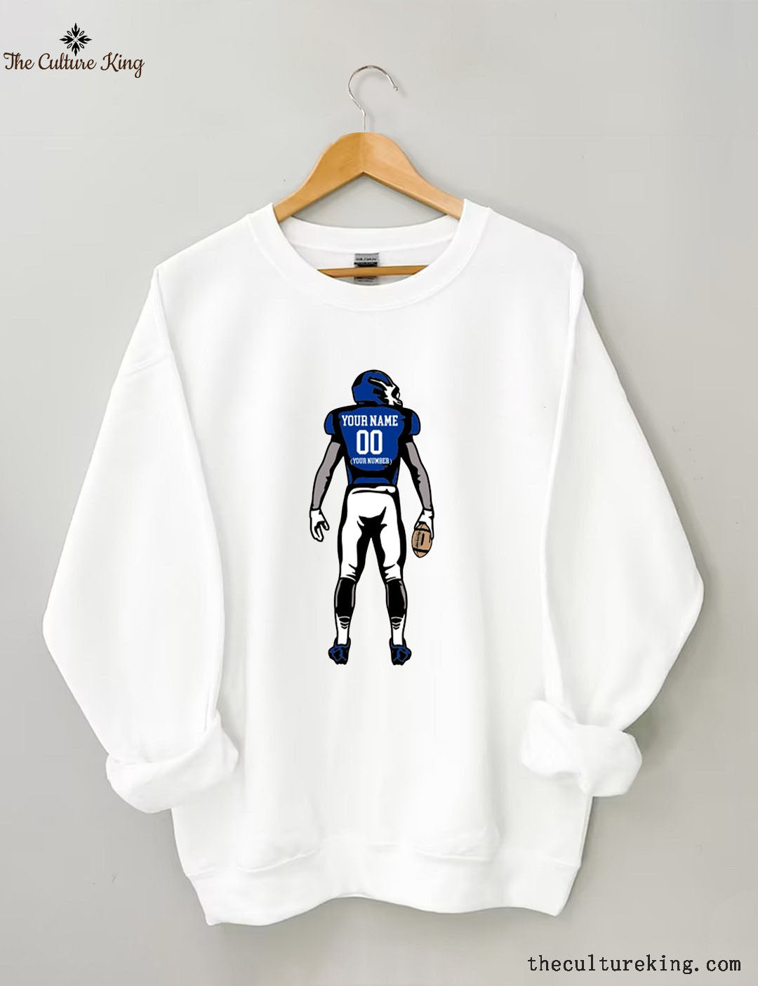 Custom Football Season Sweatshirt