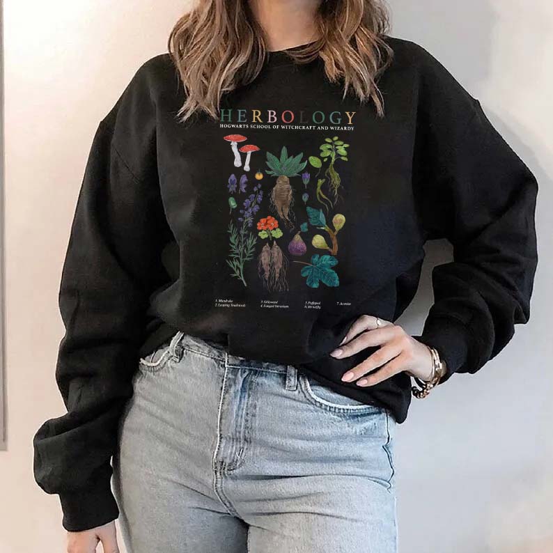 Herbology Plants Sweatshirt