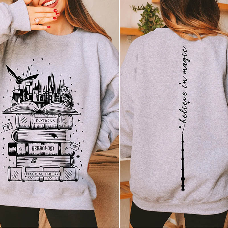 Wizard Castle Book Sweatshirt