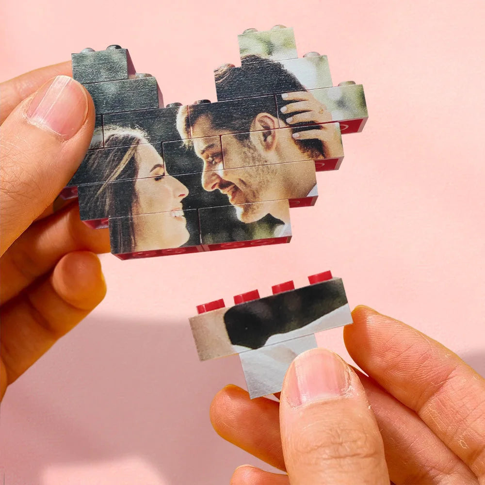 Moxllcustore™ 50%OFF⭐️Personalised Brick Puzzles Photo Block Gifts for Lovers