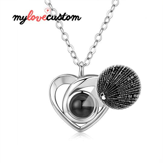 MyLoveCustom™  100 Language I Love You Projection Necklace Gift Box