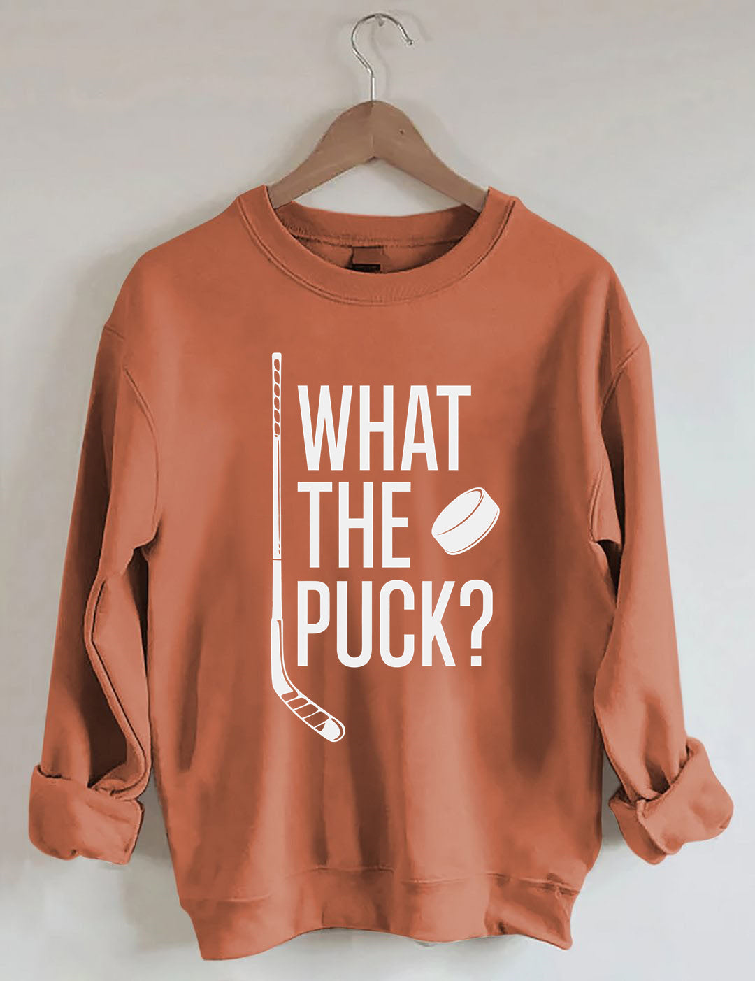 What The Puck? Hockey Sweatshirt
