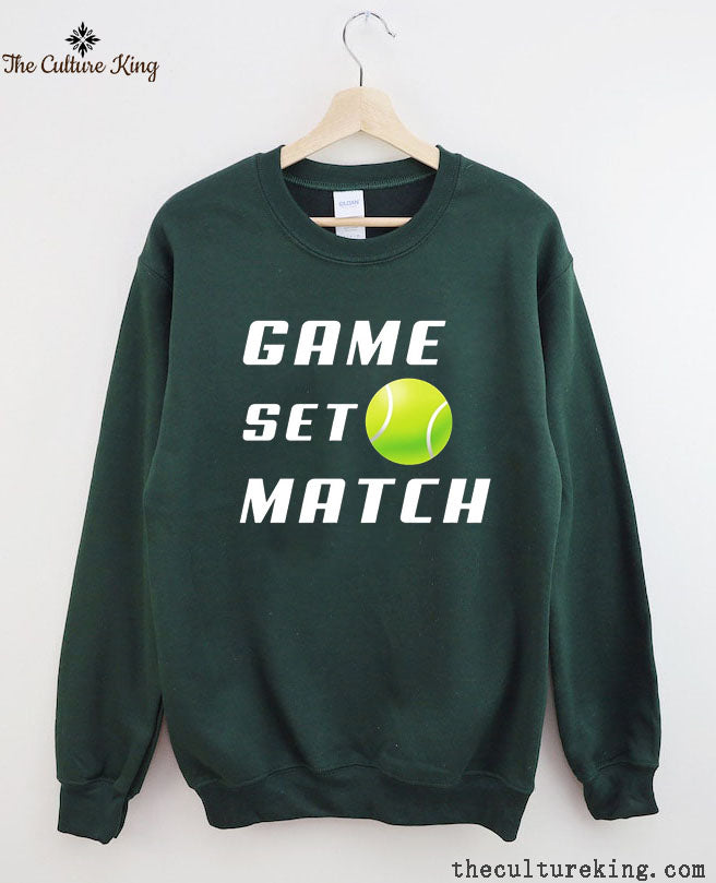 Game Set Match Tennis Sweatshirt